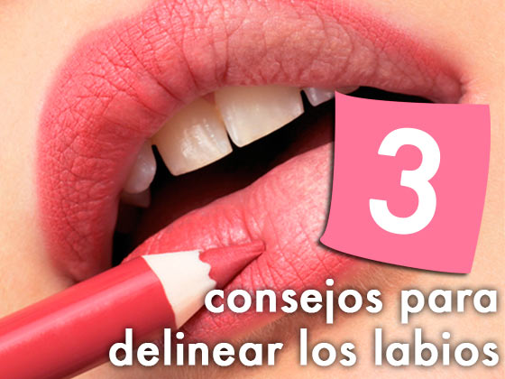 3 consejos para delinear los labios